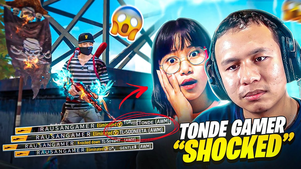 Destroying @Tonde Gamer and @Sooneeta squad on live 🔥 || Tonde dai shocked on live 😱 || Raushan Gamer
