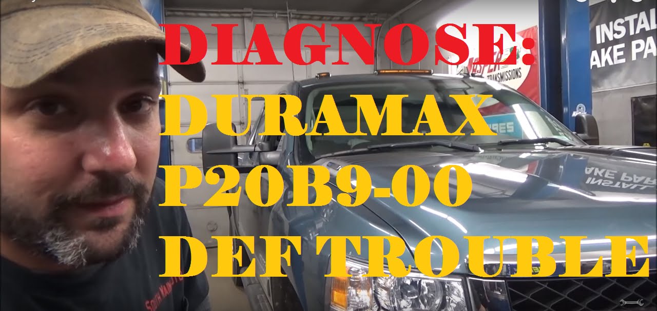 Chevy / GMC 2500HD Duramax - P20B9-00 Проблема с нагревателем восстановителя - Часть I