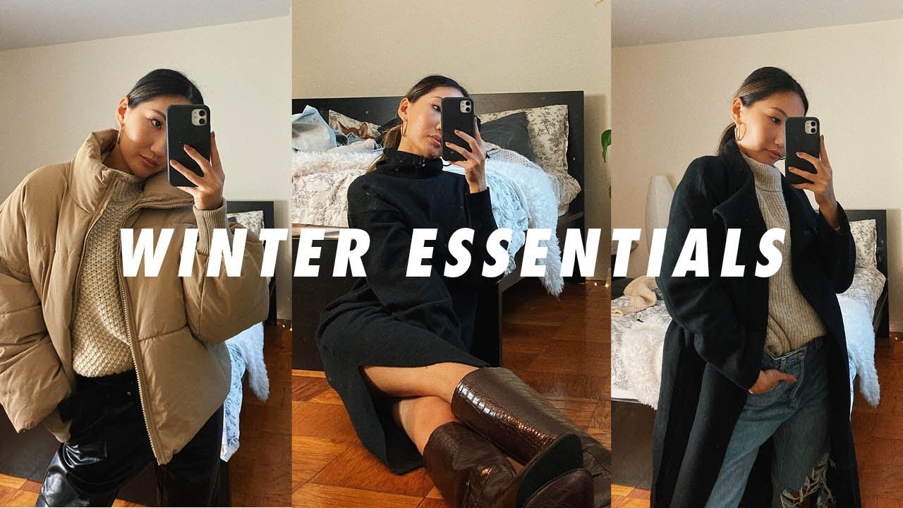 WINTER CLOSET ESSENTIALS | basic pieces for layering