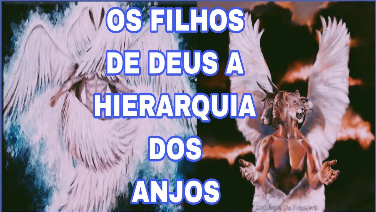 A HIERARQUIA DOS ANJOS QUANTOS TIPOS DE ANJOS EXISTEM ?