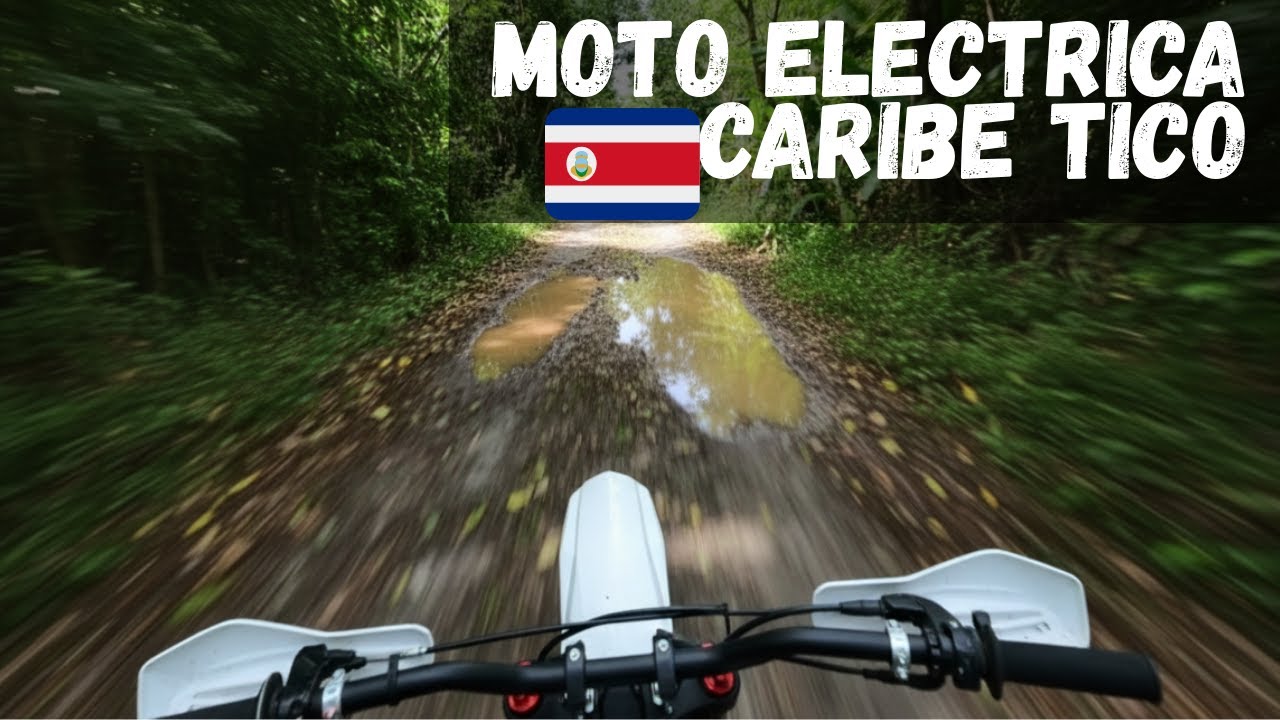 CARIBE 🇨🇷 en MOTO ELECTRICA ⚡ | Sur Ron Ultra Bee