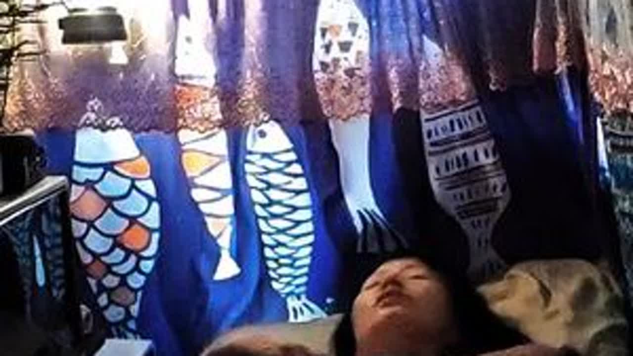 以车为家流浪的生活四年了