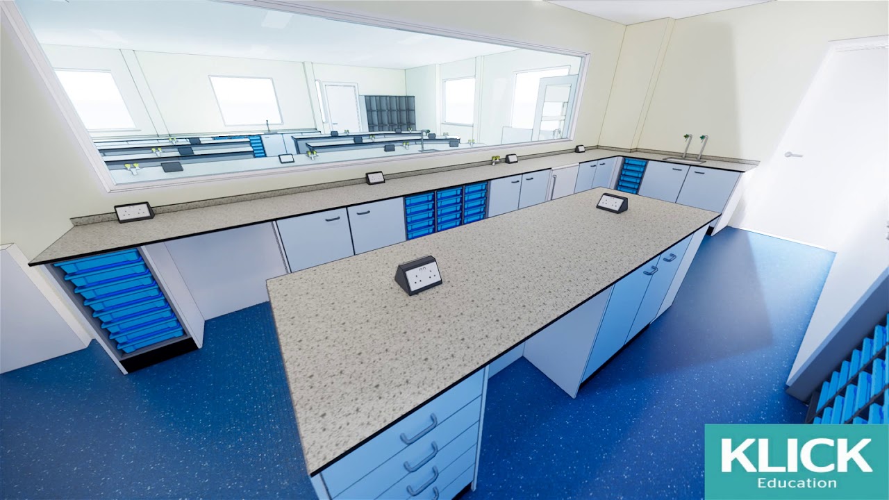 Klick Technology - School Laboratory Furniture Walk-through