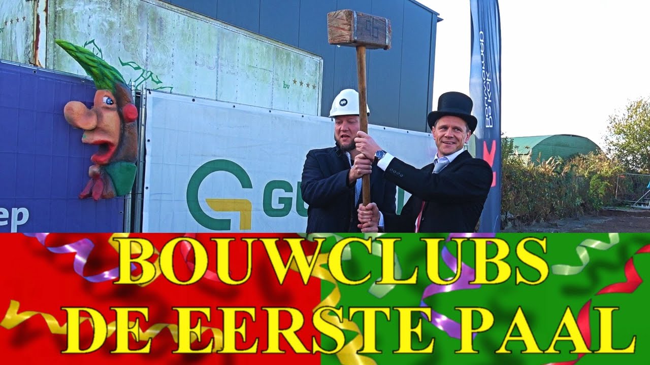 &eacute;indelijk gaat de bouw van start -  Bergse  Bouwclubs 2025 #pascalboz  #Bouwclubs #vastenavend
