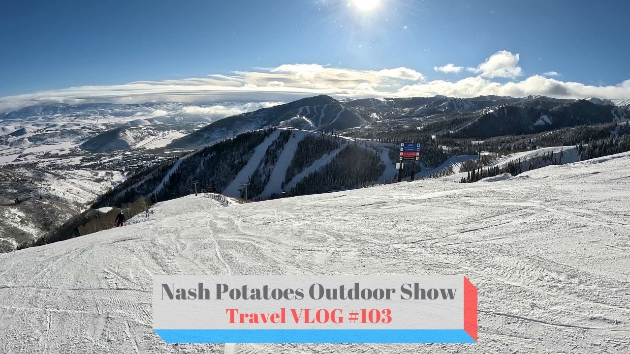 Downhill Skiing at Canyons Village at Park City in Utah