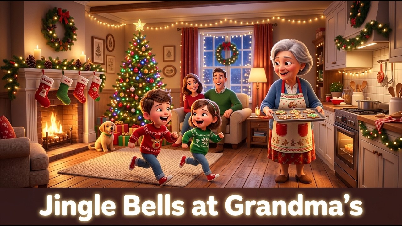 Jingle Bells at Grandma's (Day 29/365) | 1990s Family Pop Holiday Song