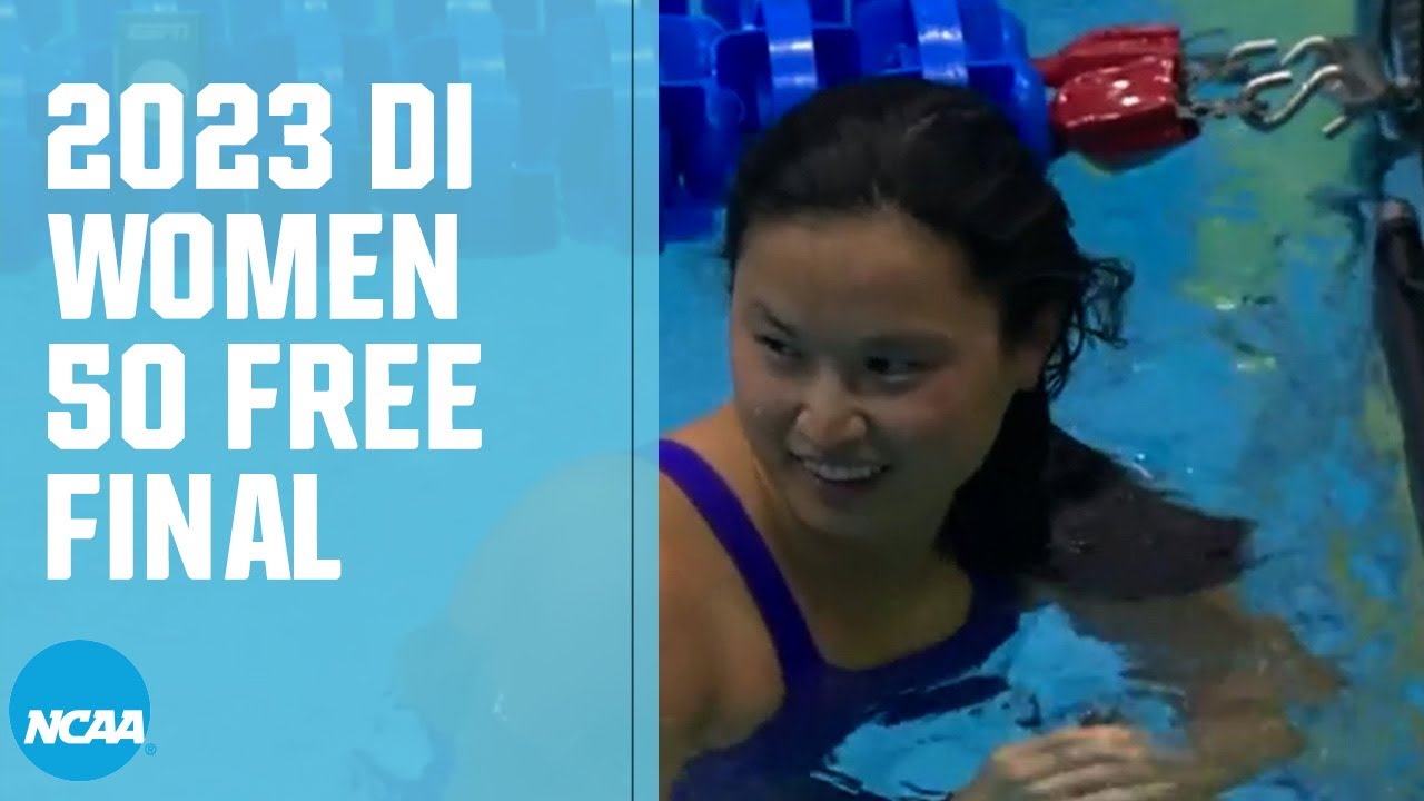Women's 50 Freestyle — 2023 NCAA swimming championships