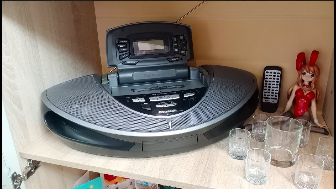 Panasonic RX-ED707. Демонстрация работоспособности.