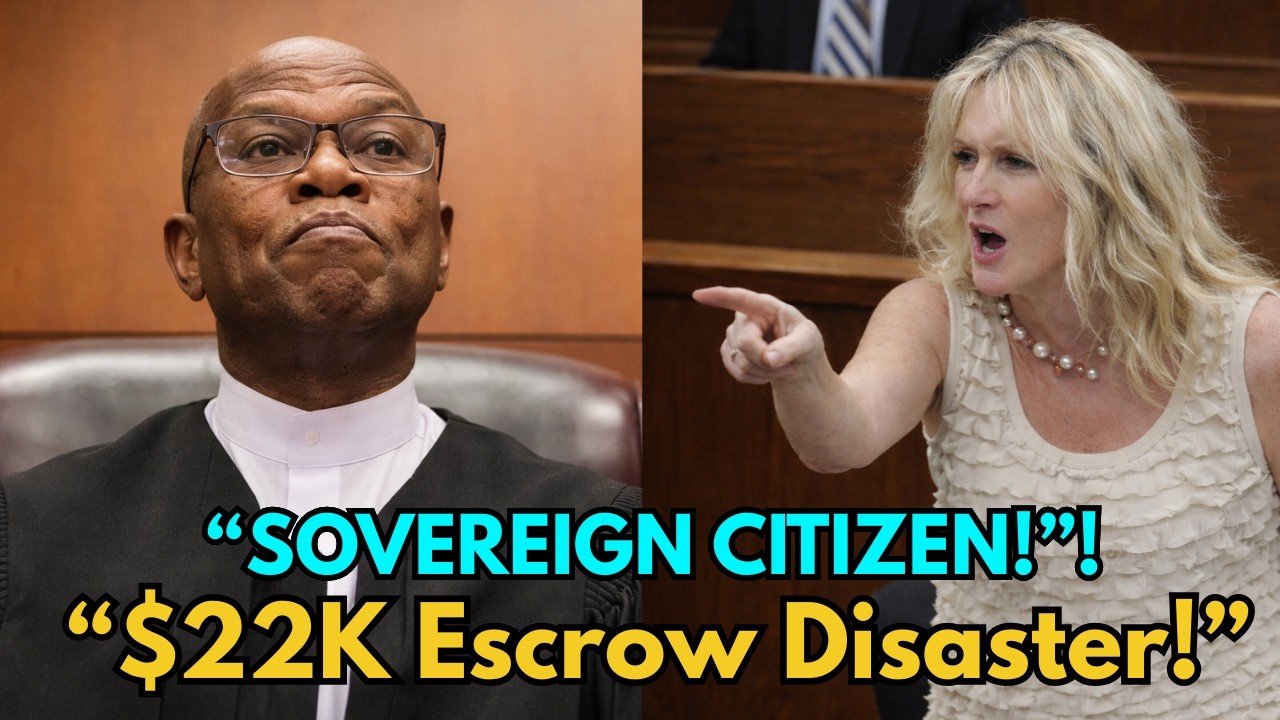 “Judge Simpson SHOCKS Court: Sovereign Citizen’s $22K Escrow Disaster!”