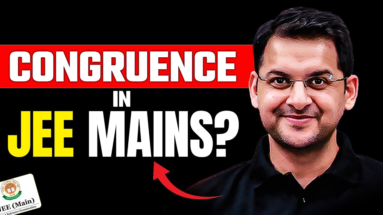 JEE mains 2026: Congruence of integers | VOS | Abhay Sir