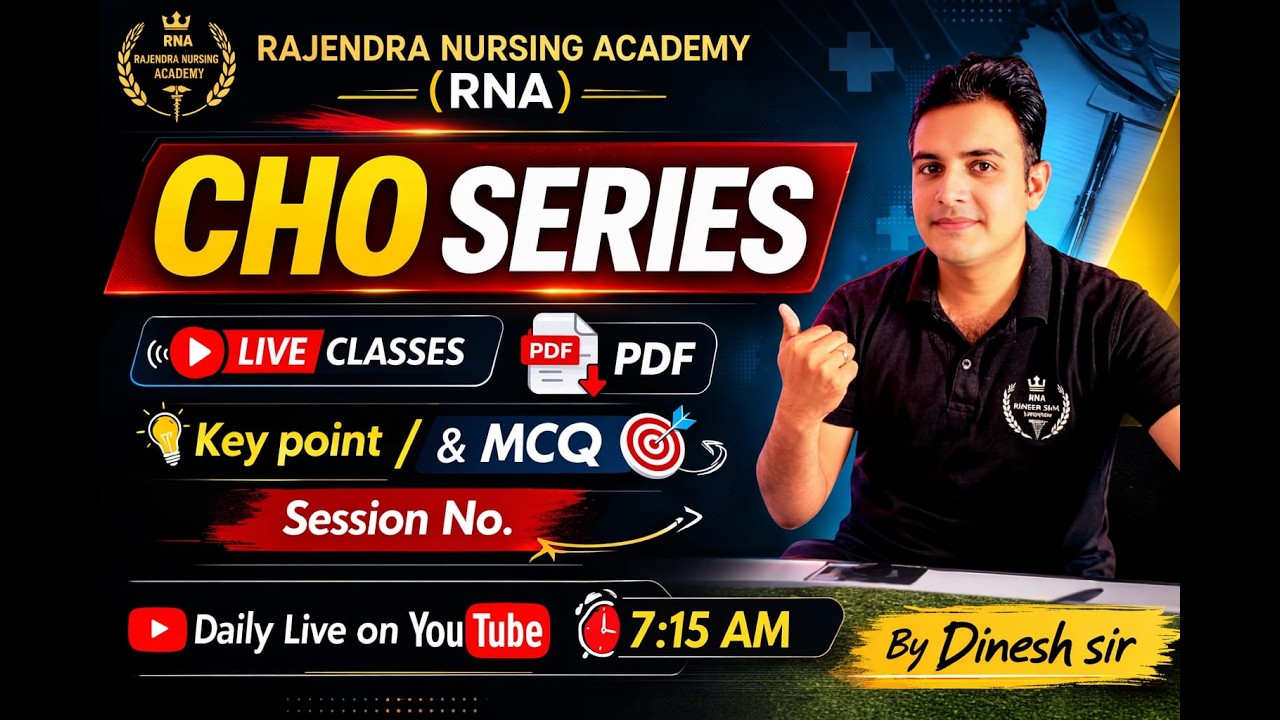 CHO SERIES SESSION-01 Common Surgical Conditions Part-1 // Head Injury