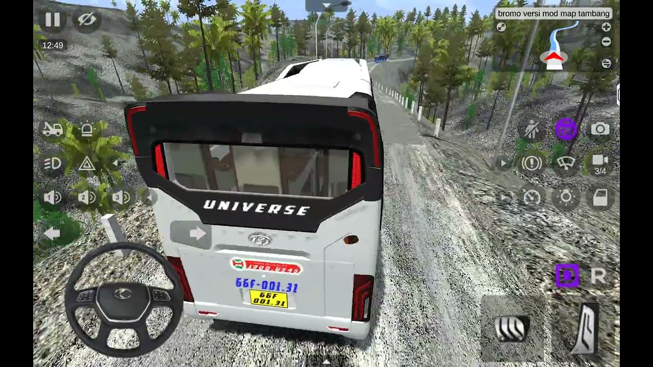Chạy thử map mới #trending #gamemobiles #bussimulatorindonesia #bussimulator #gamehay #loragaming 