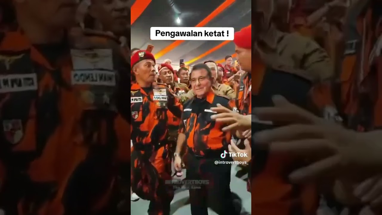 Pengawalan ketat ketum pp #pemudapancasila #gribjaya #viralvideo