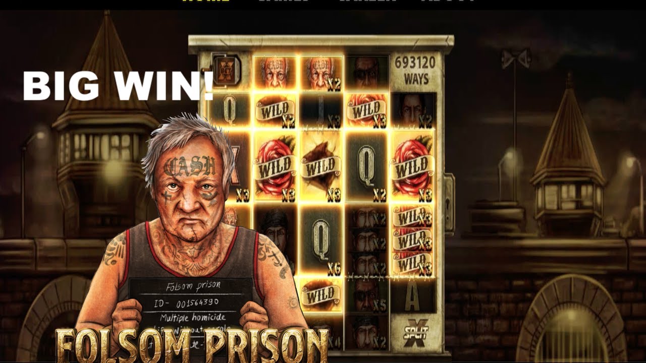 FOLSOM PRISON SLOT SUPER MEGA BIG WIN #10