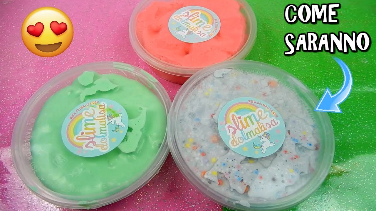SLIME STUPENDI DA SLIMEDOLMALISA! (NEGOZIO DI SLIME DA INSTAGRAM) COME SARANNO? Iolanda Sweets