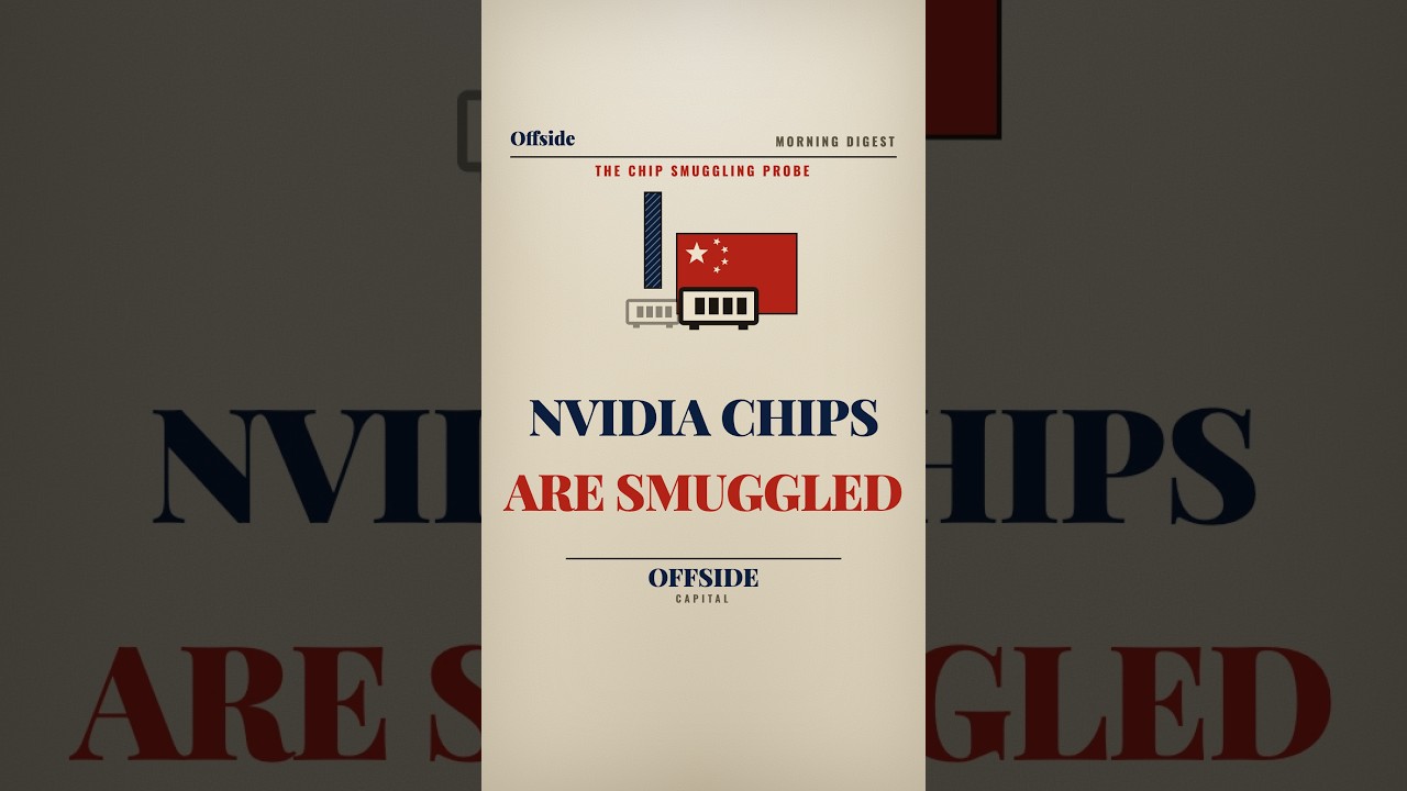 NVIDIA chips are being smuggled into China. The U.S. just opened an investigation.