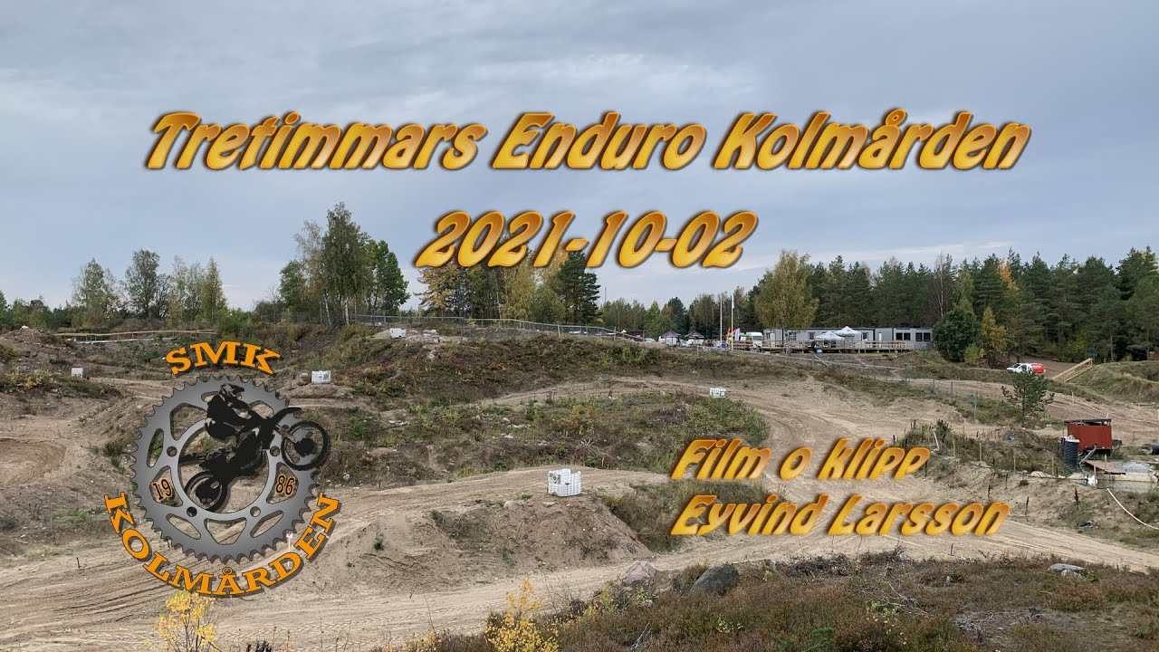 Tretimmarsenduro 2021 Kolmården