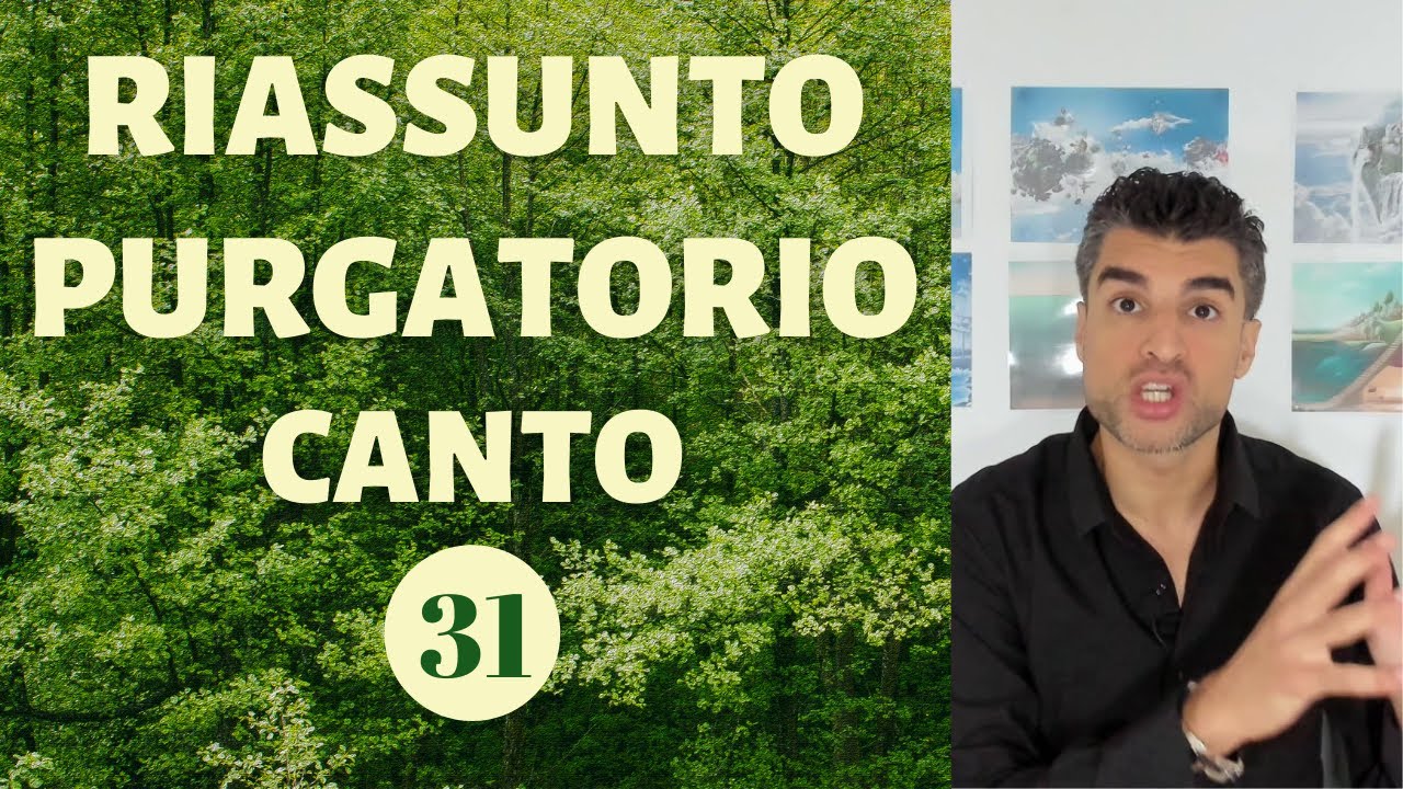 Purgatorio (Canto 31) Riassunto - Dante Alighieri: Divina Commedia