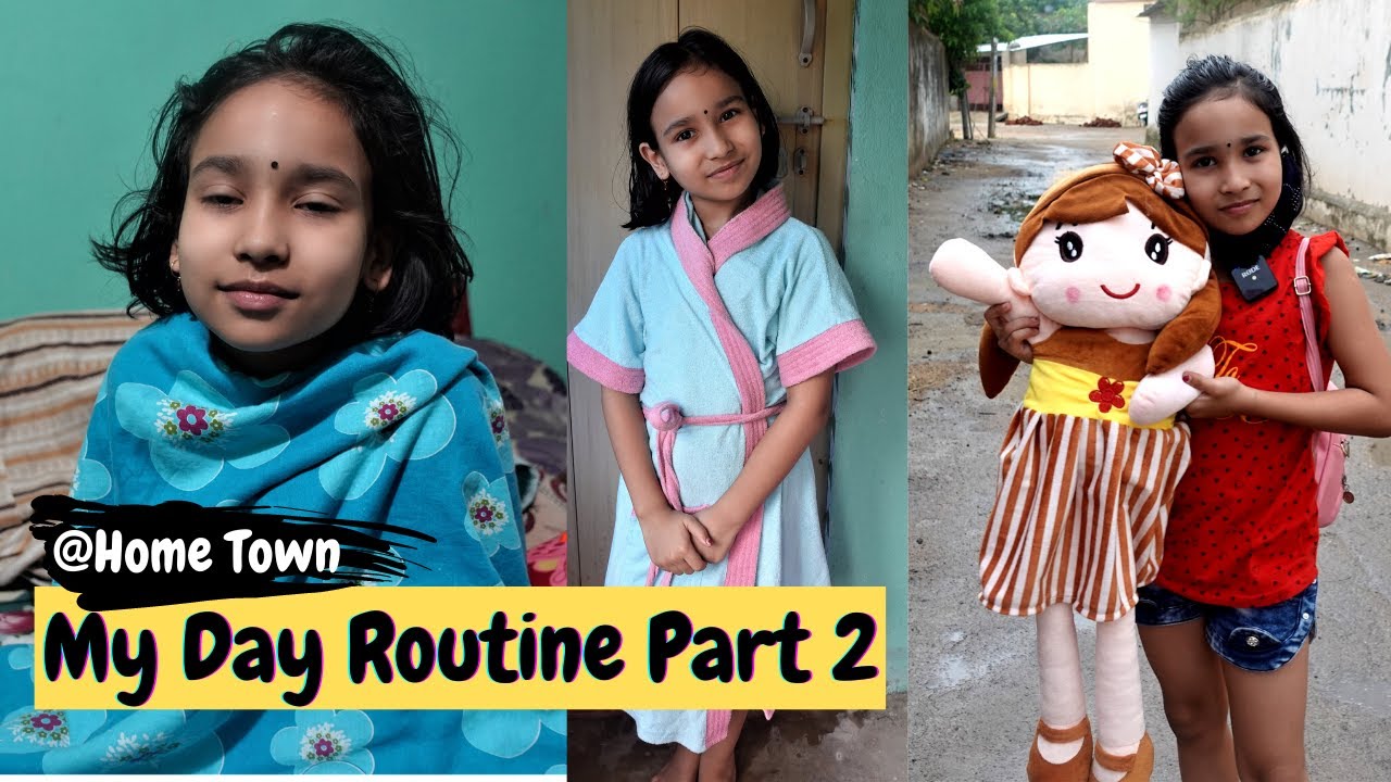 My Day Routine Part 2 at Home Town / VLOG /  #LearnWithPari #Aadyansh