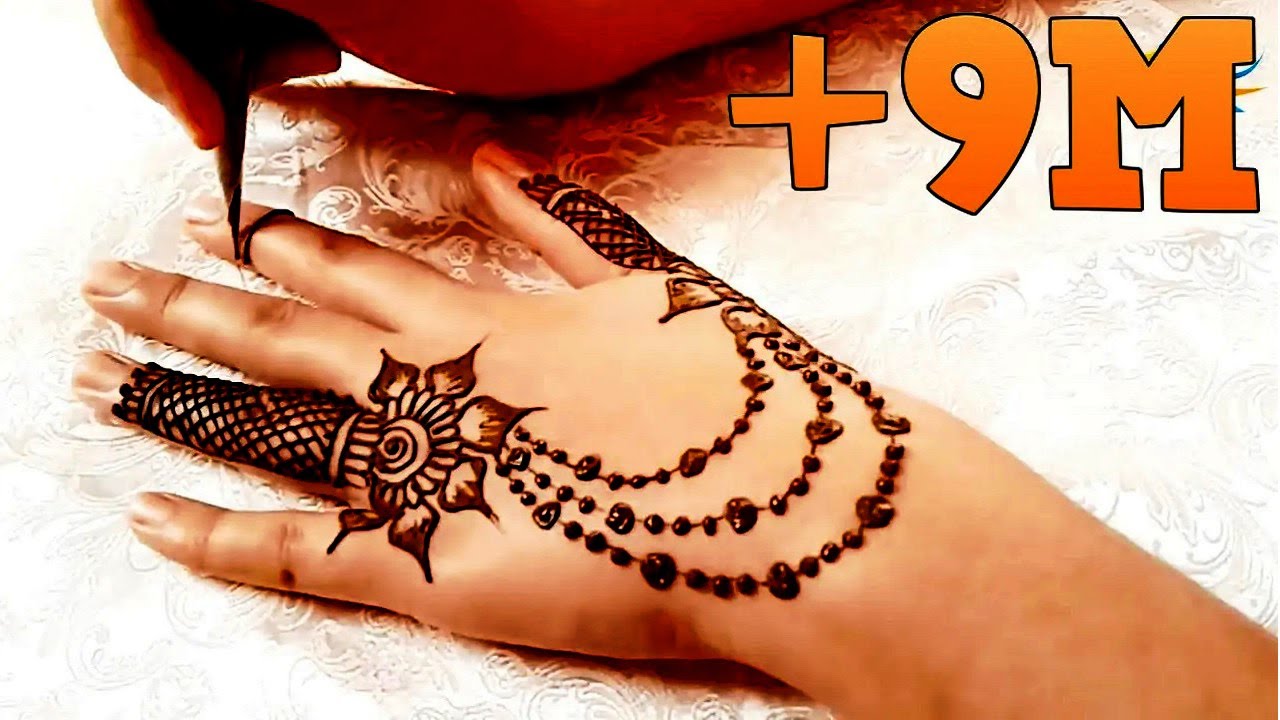 Simple Henna #mehndidesigns || Easy Mehndi for Beginners || মেহেদী ডিজাইন