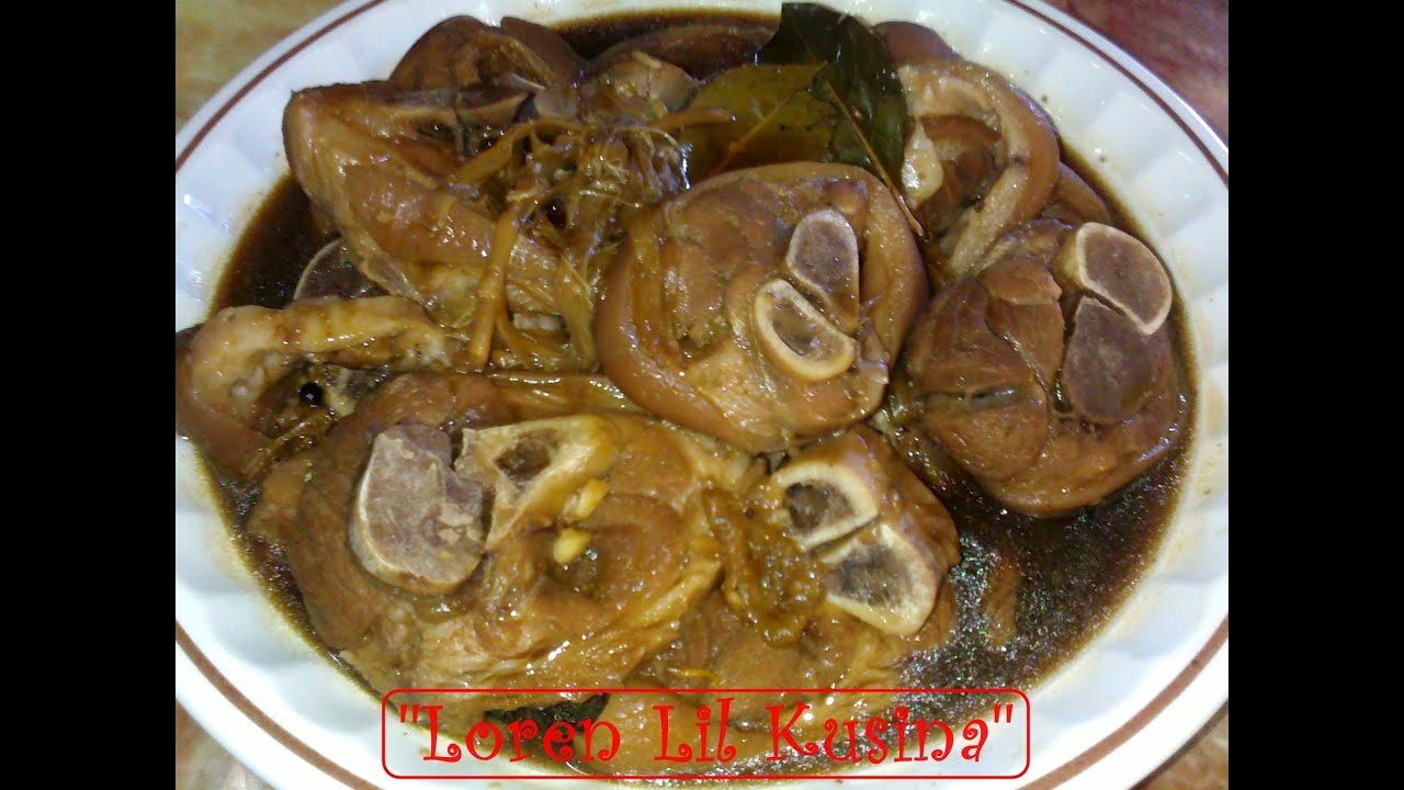 Paksiw na Pata or Braised Pork Leg