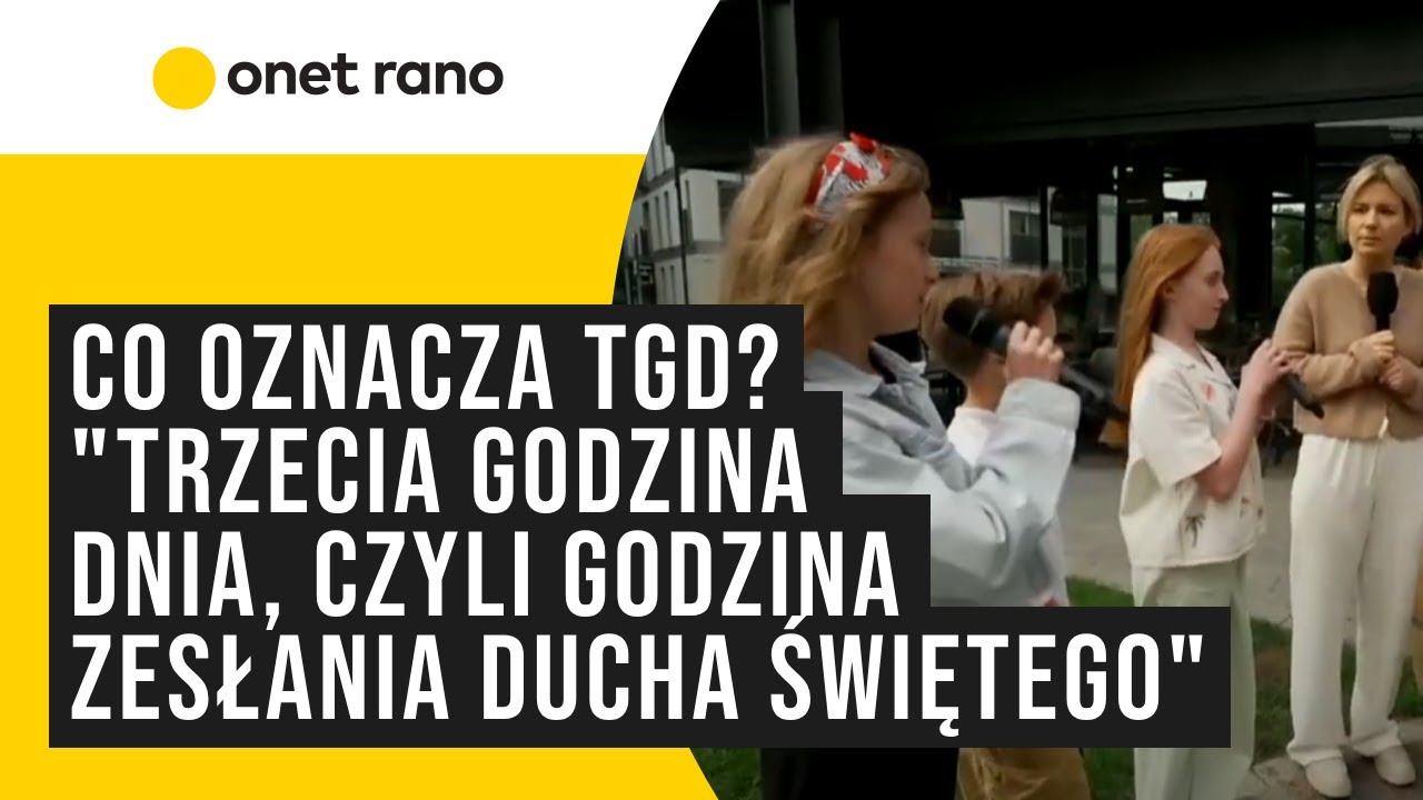 Małe TGD śpiewa na żywo w Onet Rano! Co oznacza TGD? Dzieciaki wyjaśniają
