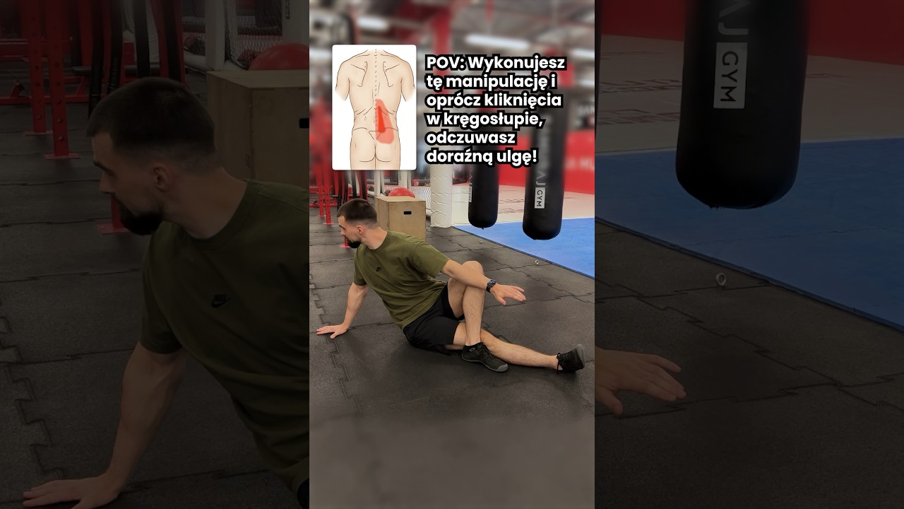 ✅MANIPULACJA KRĘGOSŁUPA - ZR&Oacute;B TO SAM✅