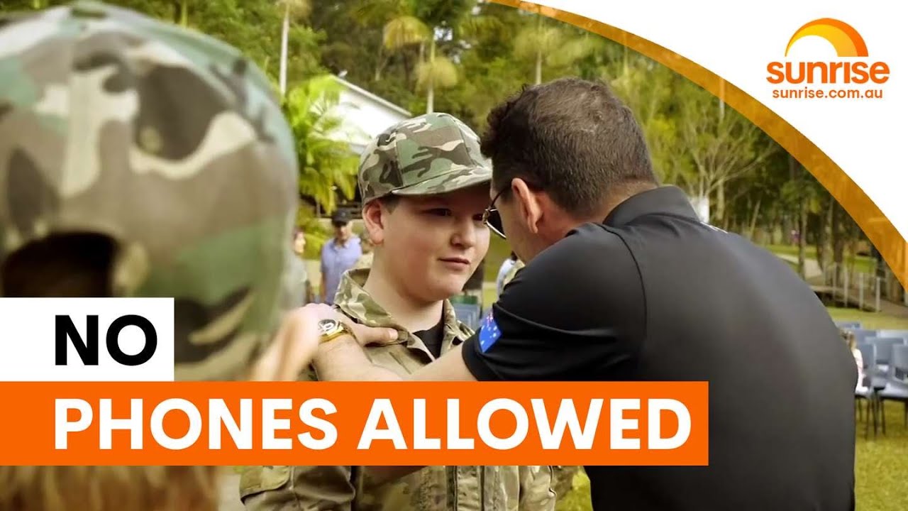 Military boot camp transforms tech-addicted teens | Sunrise