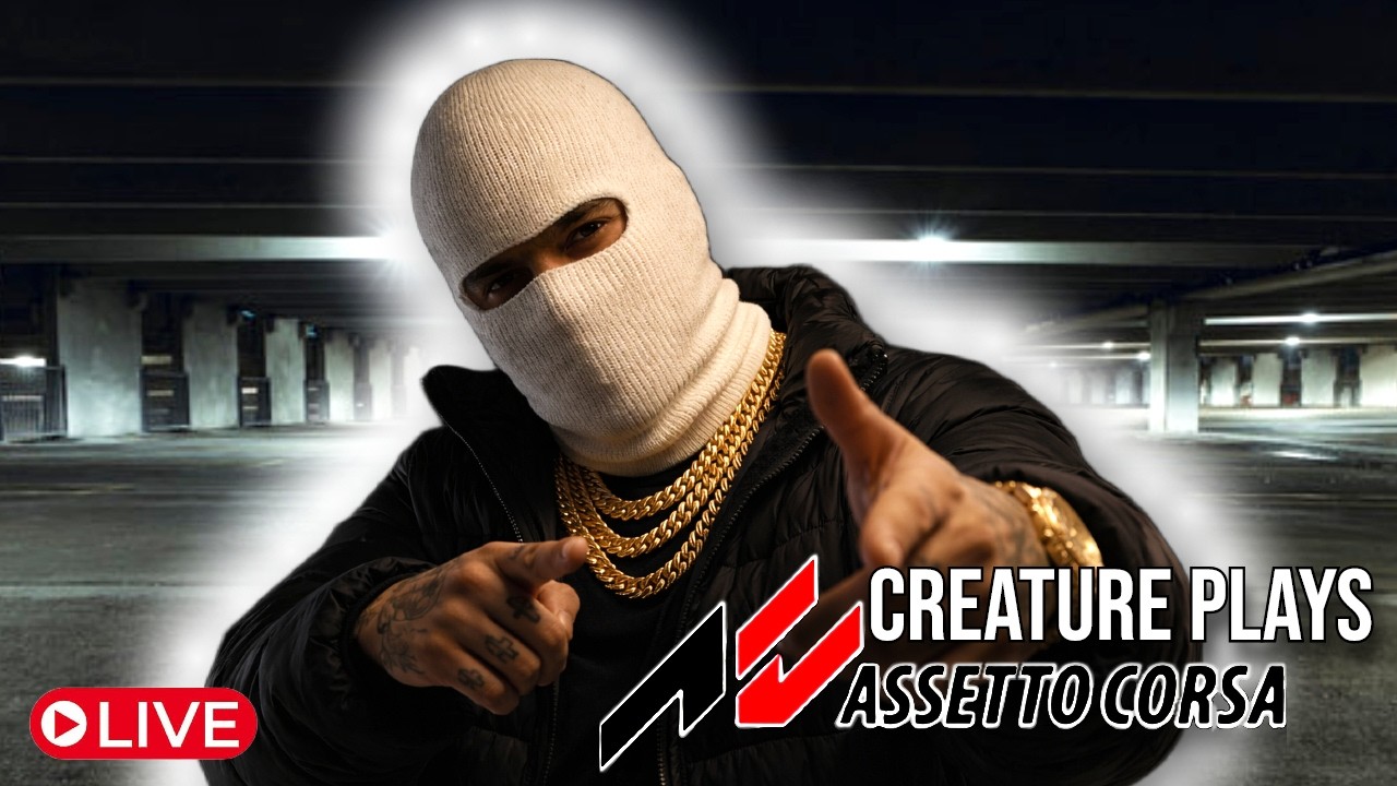 🔴Live! Creature Plays: Assetto Corsa | Call me DK... Donkey Kong! | #CreatureHQ