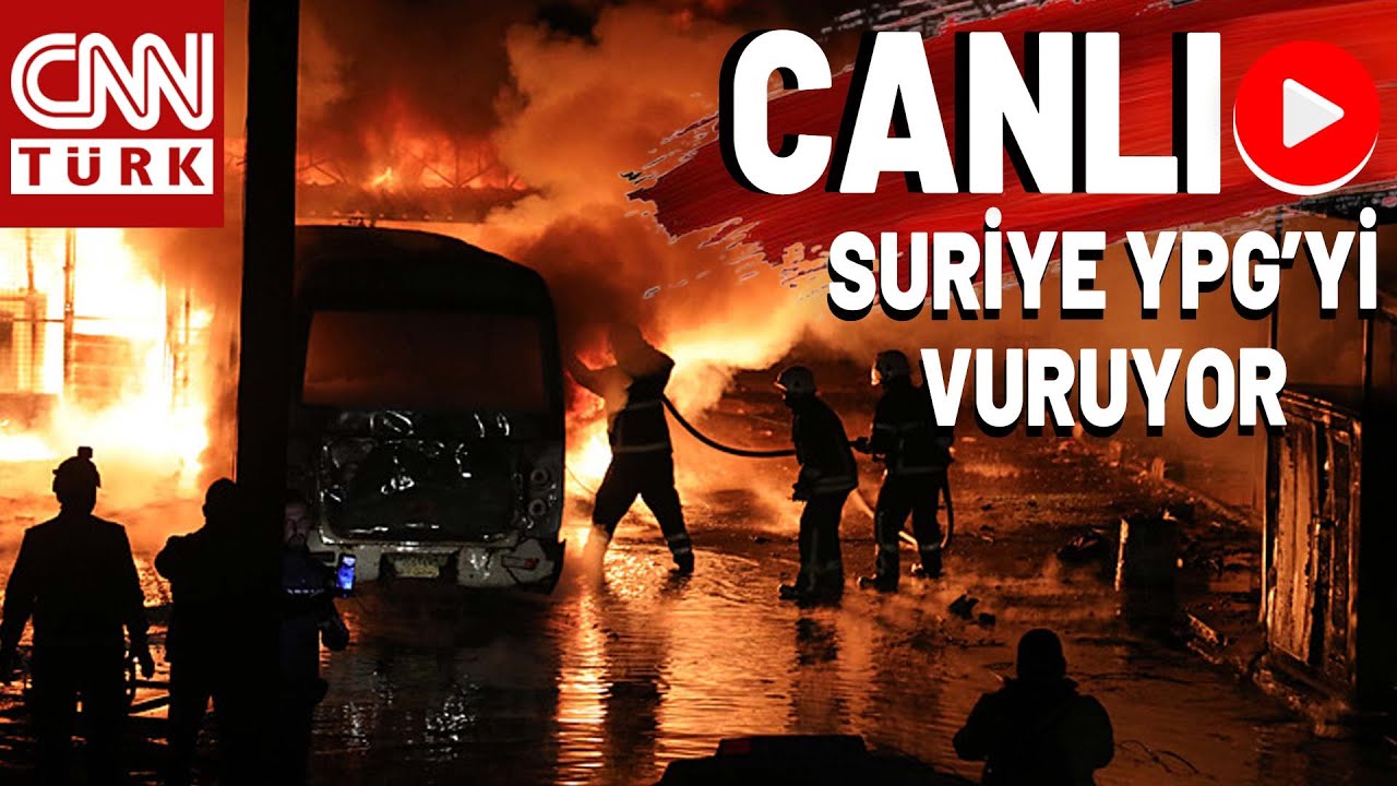 Son Dakika Sıcak Görüntüler! Suriye, Terör Örgütü Ypg'yi Vuruyor | CANLI HABER