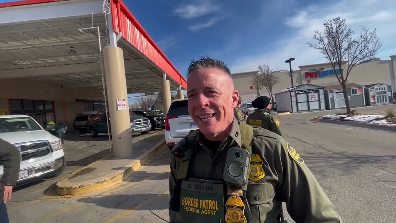 Border Patrol Cmdr. Gregory Bovino interview in Evanston