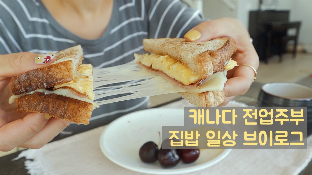 🇨🇦집밥 일상브이로그ㅣ코스트코 장보기 식재료 쇼핑 하울, 막걸리 만들기, 길거리 토스트ㅣ집밥 메뉴 레시피ㅣ살림 브이로그ㅣ캐나다 일상로그