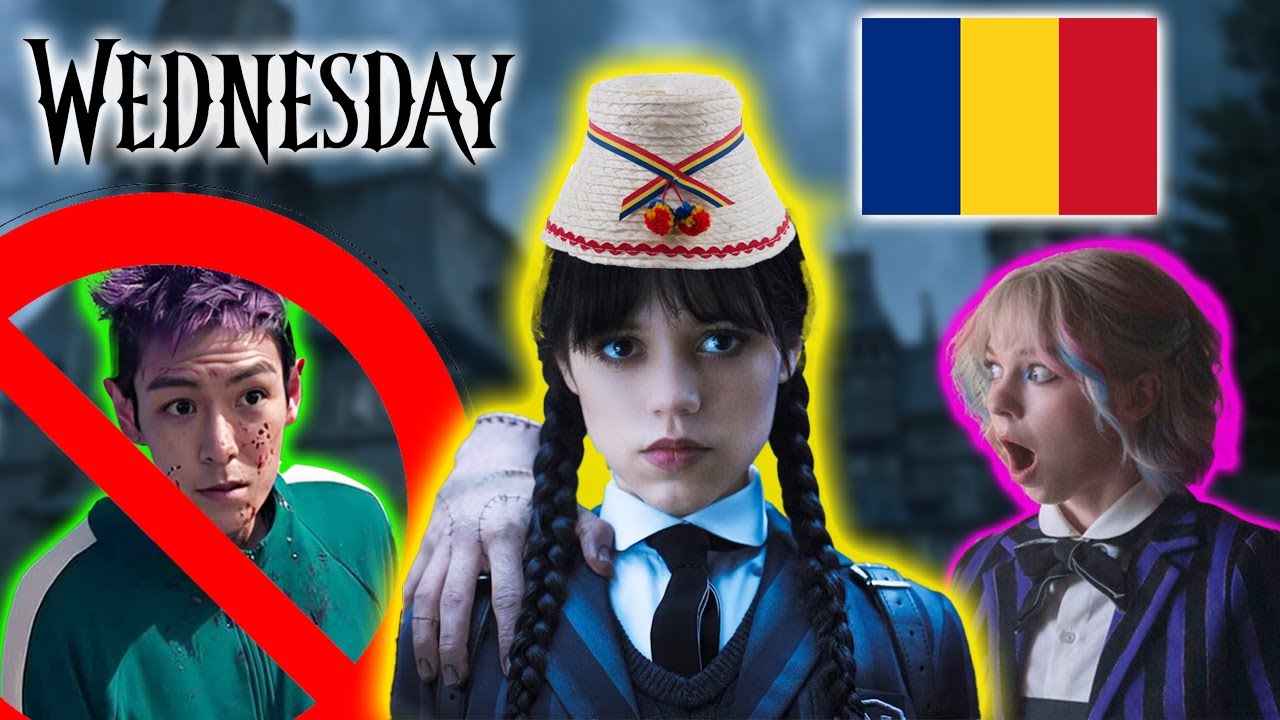 Wednesday in ROMANA e mai bun ca Squid Game ?!