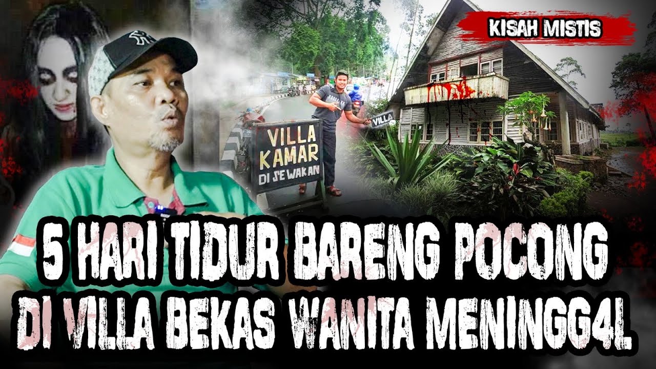 5 HARI NGINEP DI VILLA PUNCAK ISINYA POCONG SEMUA!SETIAP MALAM SAMPE TELANJANG BUAT MENANGKAL POCONG