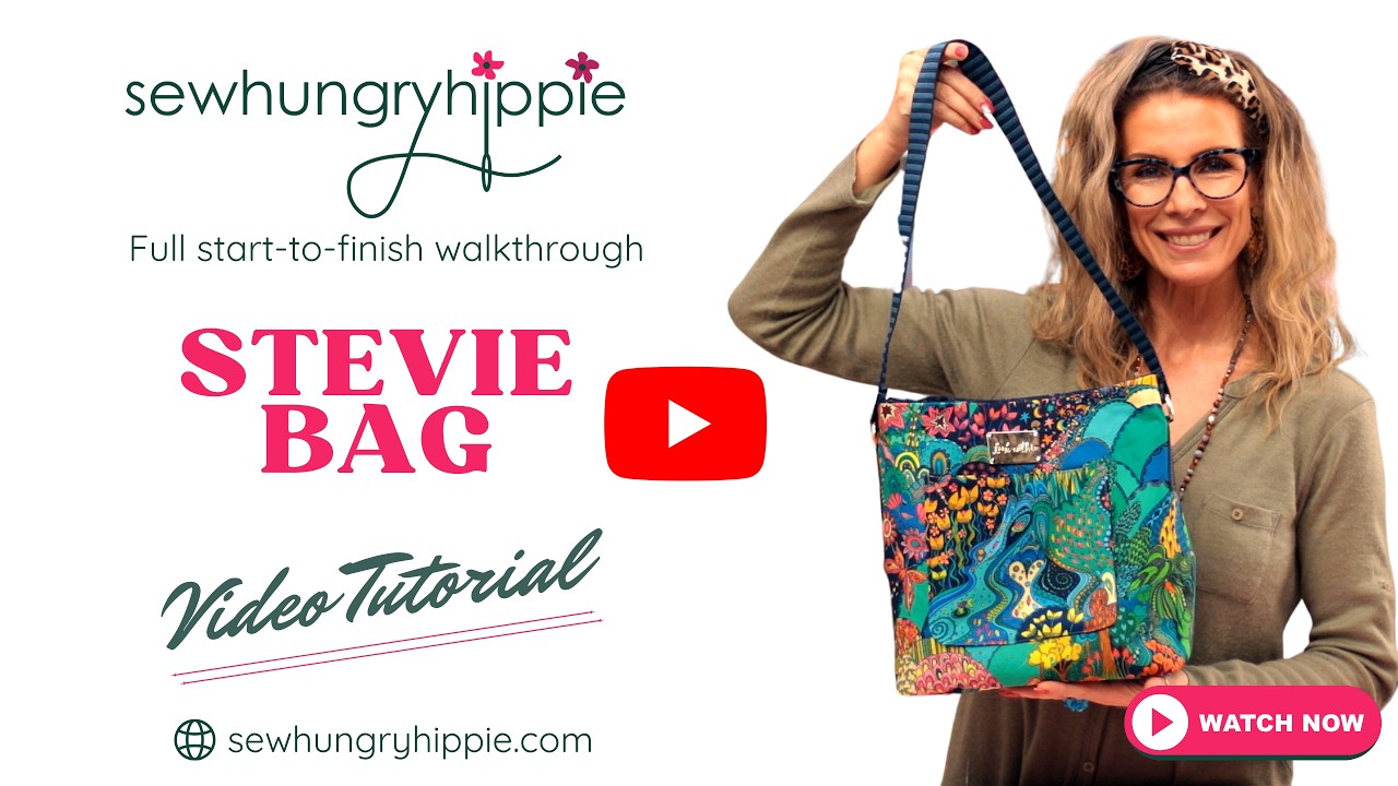 STEVIE BAG Sewing tutorial