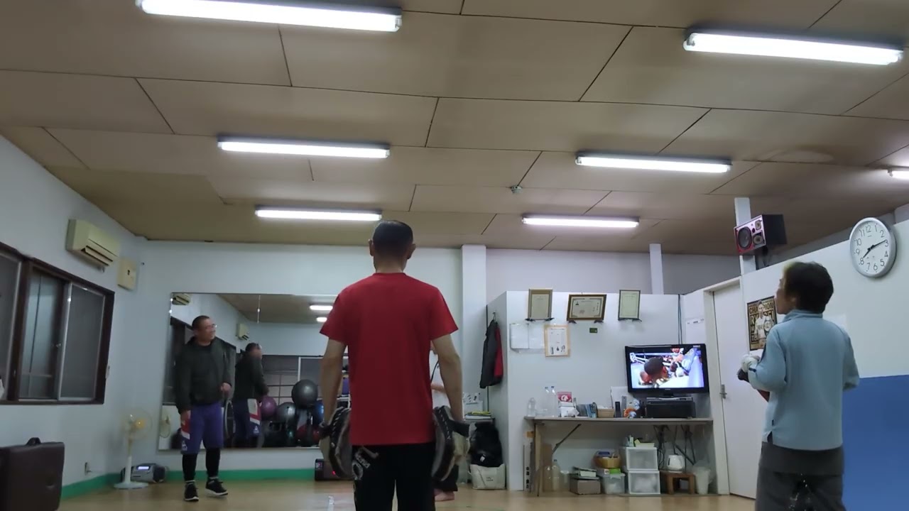 新年ミット打ちメンバーさん