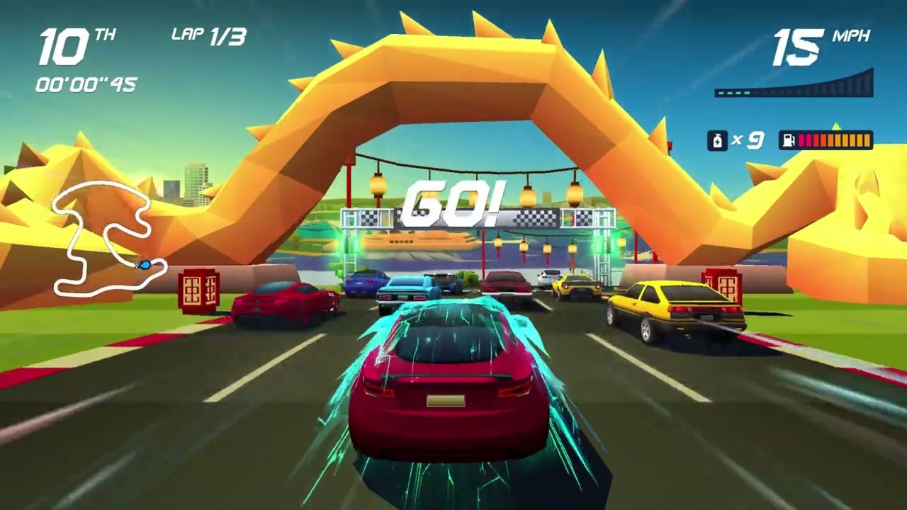 Horizon Chase Turbo (PC) - Adventures Mode: Lightning Adventure