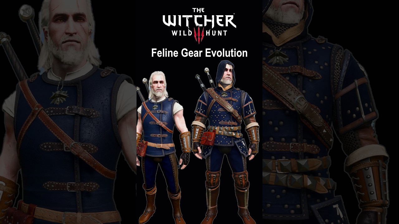 Feline Gear Upgrades | The Witcher 3 Wild Hunt | #thewitcher3 #shorts