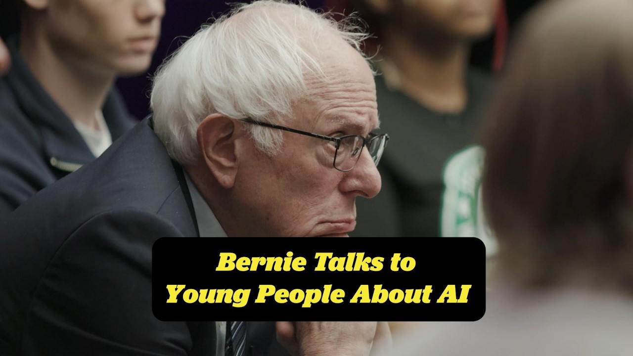Bernie's one question to young people about AI