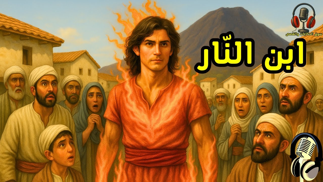 قصة ابن النار، من القصص المشوقة والملهمة قبل النوم، ضع السماعات واستمع، سوق الحكايات والقصص