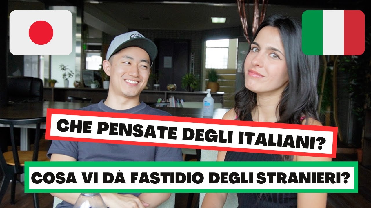 Giapponese risponde alle domande degli italiani @すなお7時間目の英語
