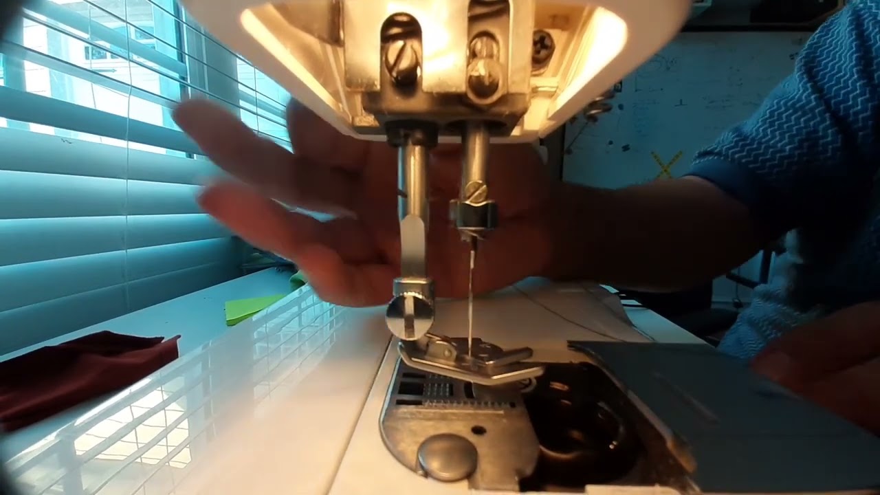 How to thread, bobbin, and use Singer  2517C sewing machine.