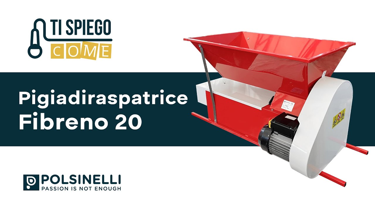 Come &egrave; fatta la nostra Piagiadiraspatrice Fibreno 20?