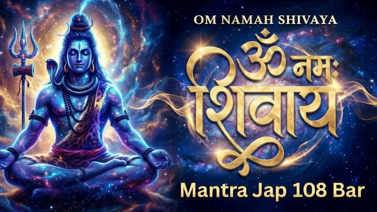 Om Namah Shivay | 108 Times Powerful Shiva Mantra Chanting for Peace & Spiritual Awakening