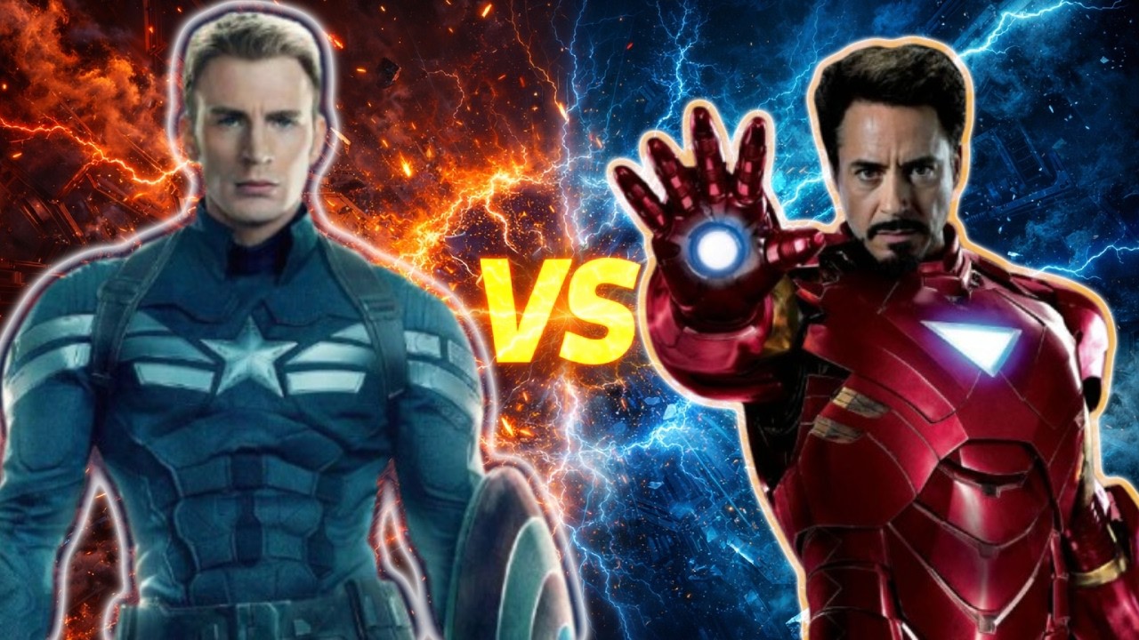 Capitán América vs Iron Man/ Batalla filosófica