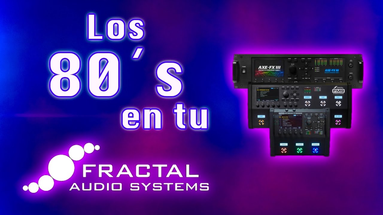 Guitarra de estudio de los 80s en tu Fractal