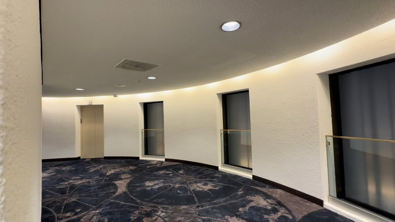 Famous Schindler Port Low-Rise Elevators at the New York Marriott Marquis in New York, NY