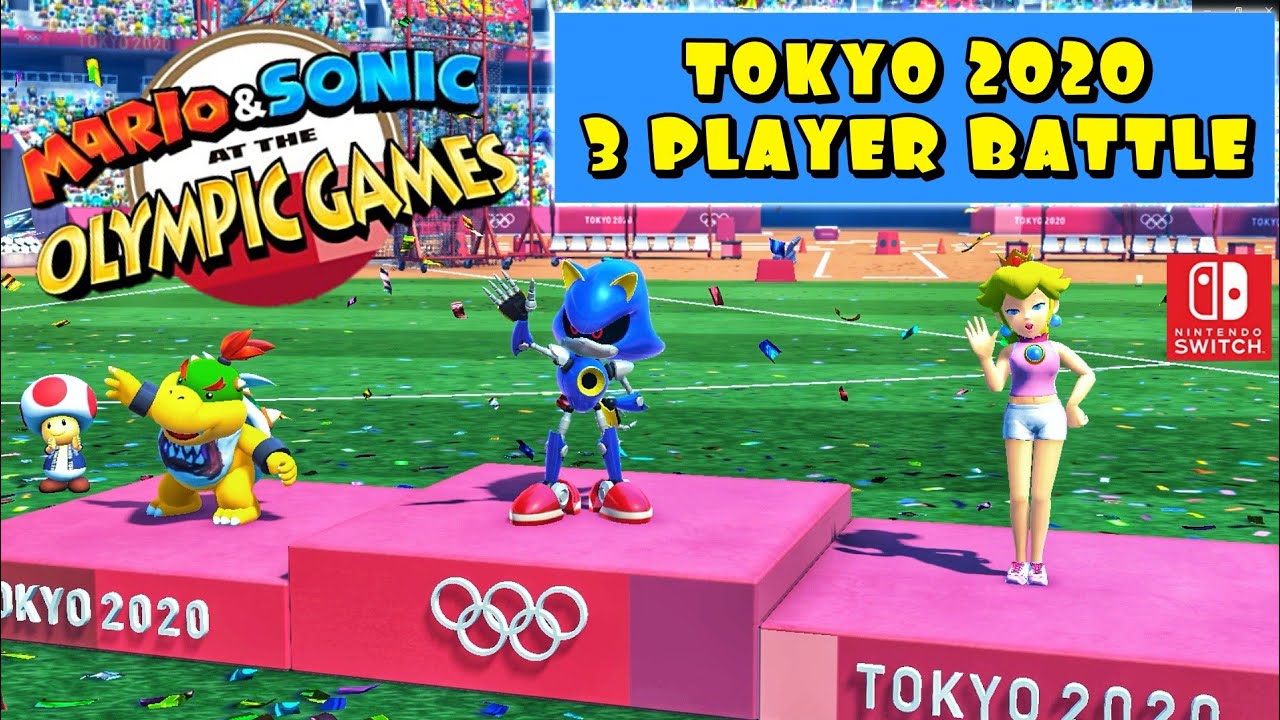 Mario & Sonic at the Tokyo 2020 Olympic Games  |LET'S PLAY| 3-Player Family Gaming - Nintendo Switch