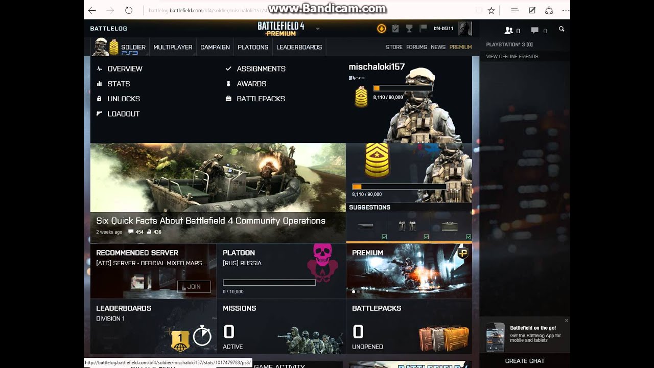 Как Зайти в Battlelog чтобы был боец с ps3