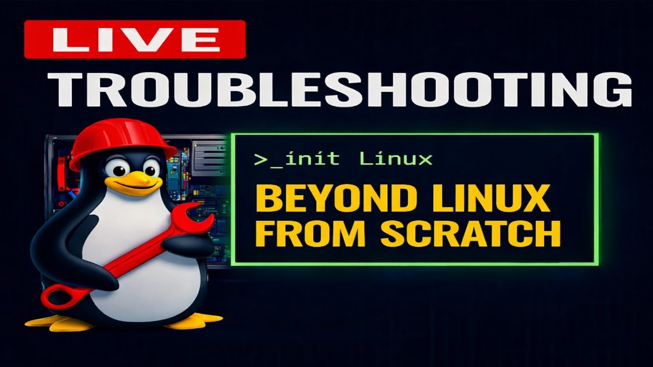 Live PC Troubleshooting – Beyond Linux From Scratch | Day 73